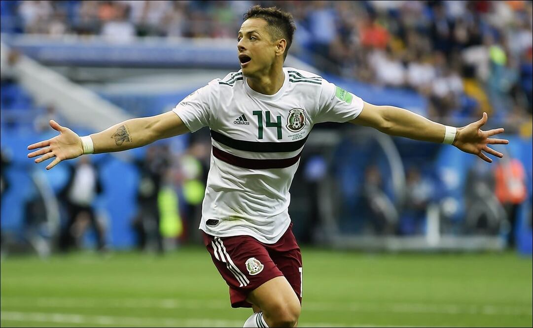 CHICHARITO HERNÁNDEZ EN RUSIA 2018 CON LA SELECCIÓN MEXICANA - FOTO: IMAGO7
