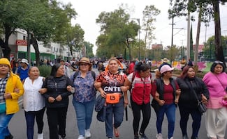 Día 10 del paro nacional de la CNTE; estas son las movilizaciones del magisterio para este miércoles