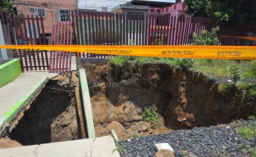 El personal comenzó con la colocación de tapial en el perímetro del área de trabajo y en los próximos días se iniciará la excavación. | Foto: Especial.