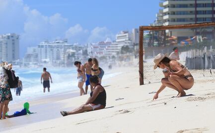 Pese a Covid, "Grace" y sargazo, Cancún recibe más de 2 millones de turistas en agosto