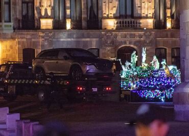 Identifican a 7 de los 10 cuerpos abandonados frente a Palacio de Zacatecas