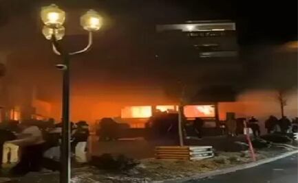 Reportan 3 italianos gravemente heridos en el incendio de un bar en Suiza; son trasladados a Milán