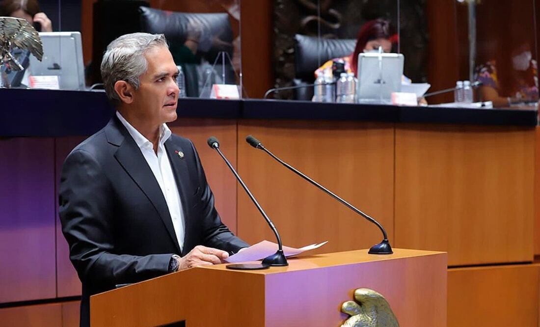 El senador dijo tener confianza en el caso de la Línea 12. Foto: Twitter @ManceraMiguelMX