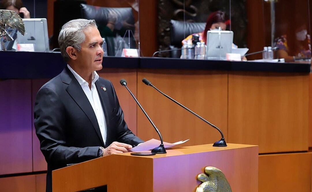 El senador dijo tener confianza en el caso de la Línea 12. Foto: Twitter @ManceraMiguelMX