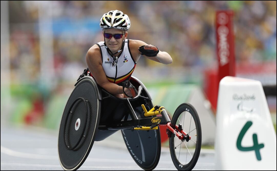La paralímpica Marieke Vervoort. Foto: AP