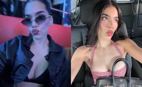 ¿El look de la venganza? Kenia Os presume figura de infarto con bralette tras romper con Peso Pluma