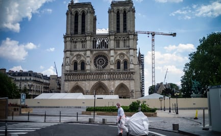 Notre Dame reanuda su reconstrucción