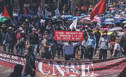 Marchas y concentraciones previstas para hoy viernes 20 de marzo en la CDMX: maestros, sindicatos y colectivos se movilizaran en distintos puntos 