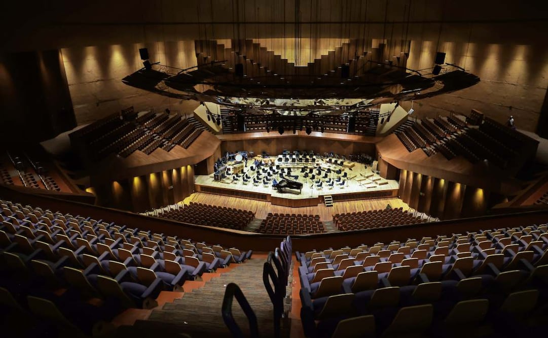 La UNAM contempla que la rehabilitación de la Sala Nezahualcóyotl inicie después del 29 de marzo; proyectan su reapertura para septiembre. Foto: Fernanda Rojas / EL UNIVERSAL