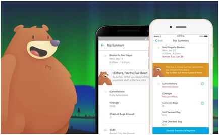 Consigue vuelos baratos con Fair bear de Hopper 