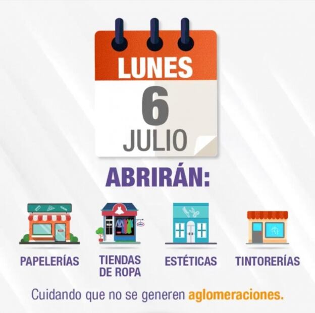 Semáforo rojo: estas actividades vuelven a partir de mañana en Edomex