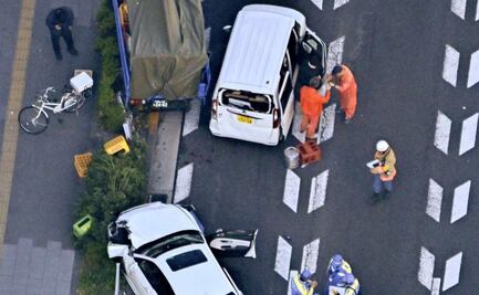 Arrestan a hombre que atropelló a 11 personas y mato a una en Tokio; conducía un auto robado