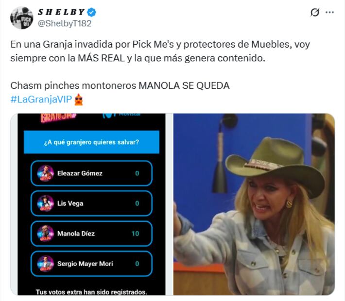 Memes de la tercera asamblea de La Granja VIP. Foto: X