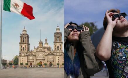 ¿Dónde ver el Eclipse Solar 2024? CDMX llama a disfrutar el evento astronómico este 8 de abril en el Zócalo