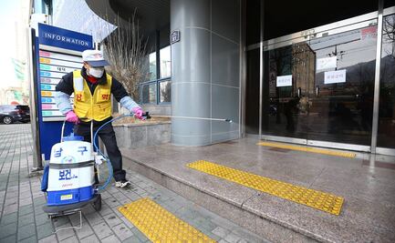 Suman 156 contagios de coronavirus en Corea del Sur