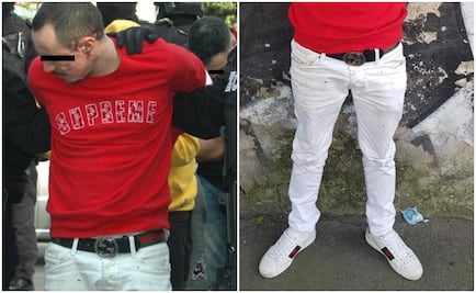 "El Bandido", operador de la Unión Tepito, cayó vestido de Gucci y Louis Vuitton