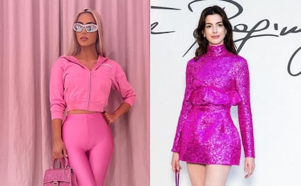 Cómo llevar la tendencia Barbiecore como las celebridades