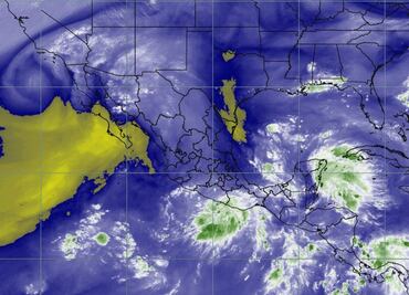 "Bud" se degrada a depresión tropical en el Mar de Cortés