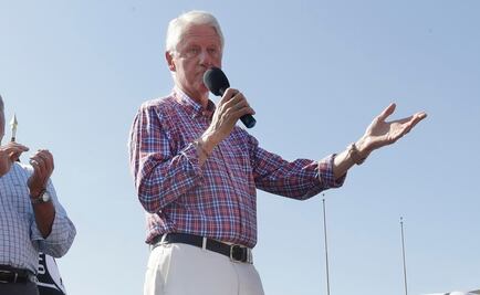 Bill Clinton, "estupefacto" tras visita de Donald Trump a México