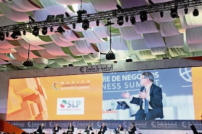 Cumbre de Negocios 2017 atrae 500 mdd para SLP