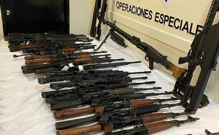 Decomisan cargamento de 54 rifles y más de 28 mil 800 cartuchos en Tamaulipas 