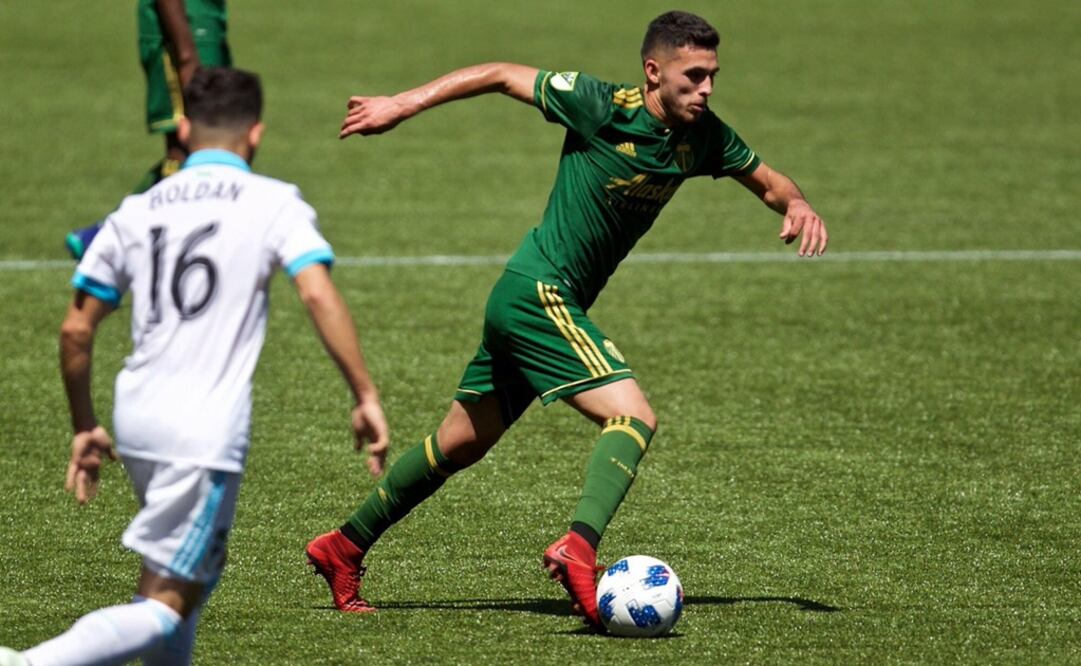Cristhian Paredes jugador del Portland Timbers de la MLS. FOTO TOMADA DE TWITTER @CristhianP_25
