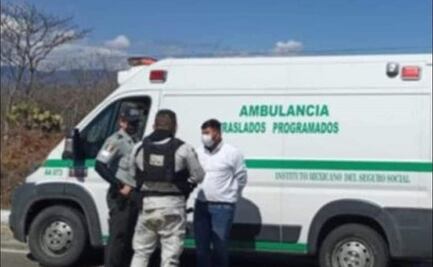 Detienen en Chiapas a sujeto que trasladaba a 14 migrantes nicaragüenses en ambulancia apócrifa