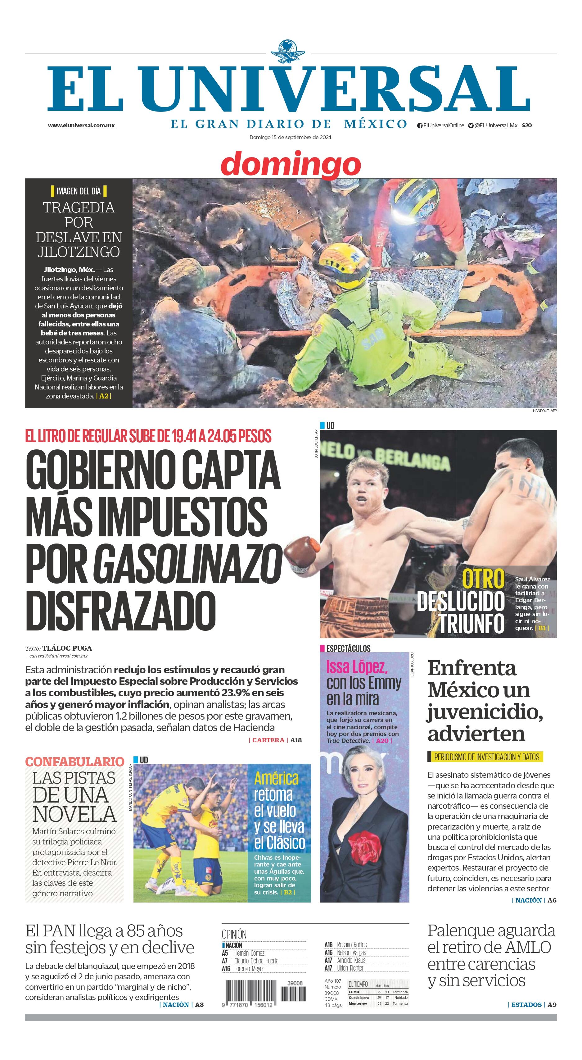 Portada impresa