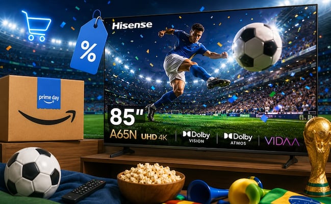 Prime Day 2026: Amazon México rebaja pantalla Hisense de 85 pulgadas; disfruta la fase final del Mundial ahorrando más de 10 mil pesos