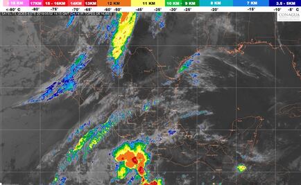 Lluvias y temperaturas altas persisten en todos los estados