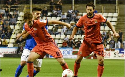 La Real Sociedad toma ventaja sobre el Lleida
