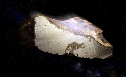 Científicos europeos descubren un nuevo mineral en un meteorito lunar