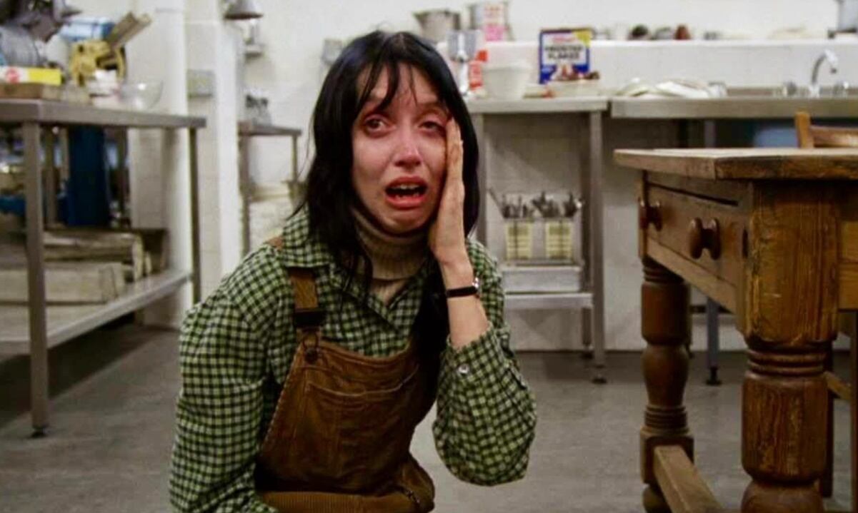 Shelley Duvall actuó en "El Resplandor", película de 1980, cuando tenía 27 años. 
<p>Foto: IMDb