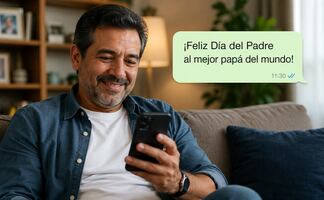Día del Padre 2026; frases para dedicar por WhatsApp este 21 de junio