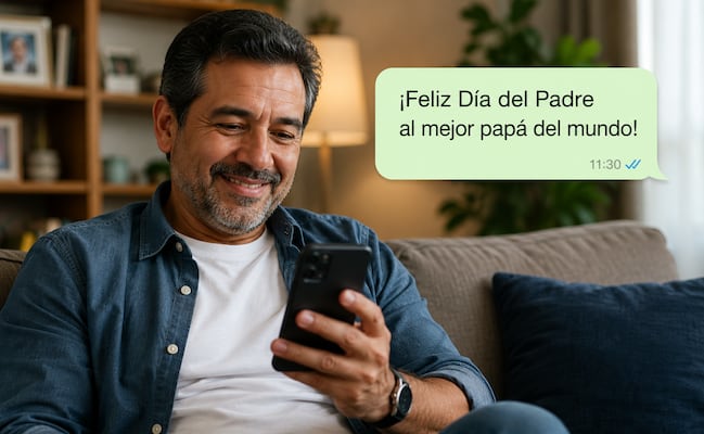 Día del Padre 2026; frases para dedicar por WhatsApp este 21 de junio