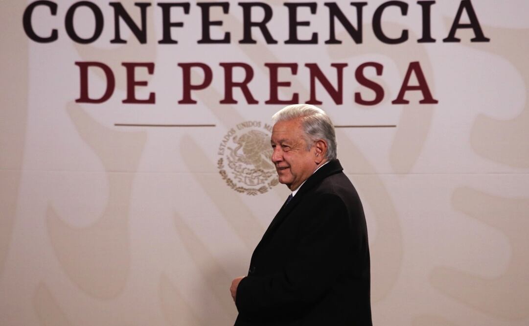 Conferencia de matutina, de presidente de México Andrés Manuel López Obrador. Foto: Carlos Mejía/ EL UNIVERSAL