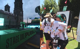 Así es el espectacular estadio en la Catedral de Puebla para las finales de la Copa del Mundo de Tiro con Arco