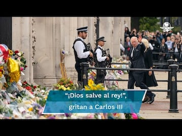 Reino Unido abraza a Carlos III por la muerte de la reina Isabel II