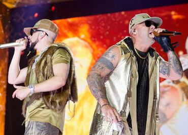 Wisin y Yandel se despiden con aplaudido show junto a Romeo Santos en el Foro Sol
