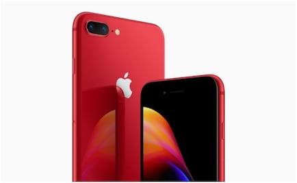 Conoce  los nuevos iPhone 8 y 8 Plus rojos