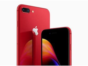 Conoce los nuevos iPhone 8 y 8 Plus rojos