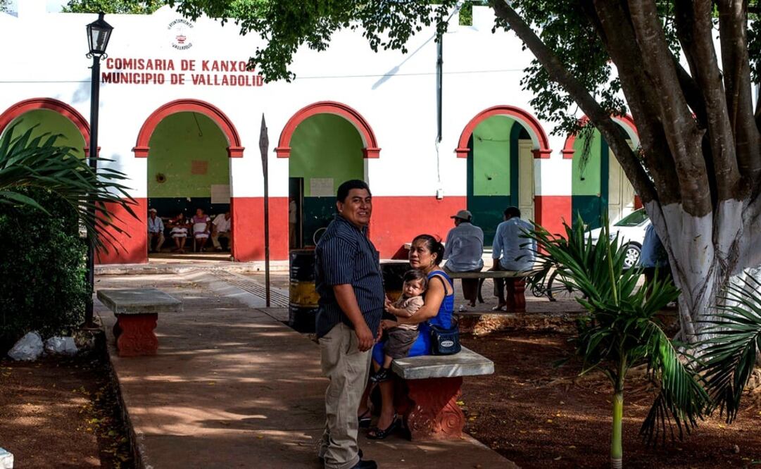 Kanxoc, ubicado en el extremo oriente del estado, es considerada una de las comisarías más peligrosas de Yucatán; Trabajadores de INE han tenido que recurrir a mediadores para ingresar. (CUAUHTÉMOC MORENO)