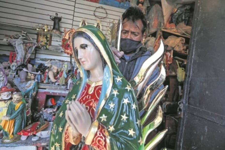 Con fe en la Virgen sobreviven la pandemia