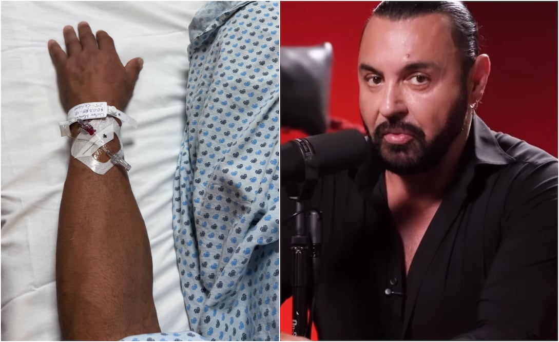 Latin Lover se encuentra hospitalizado, como mostró en una fotografía en su cuenta de Instagram.
Fotos: Instagram, vía @victor_latinlover