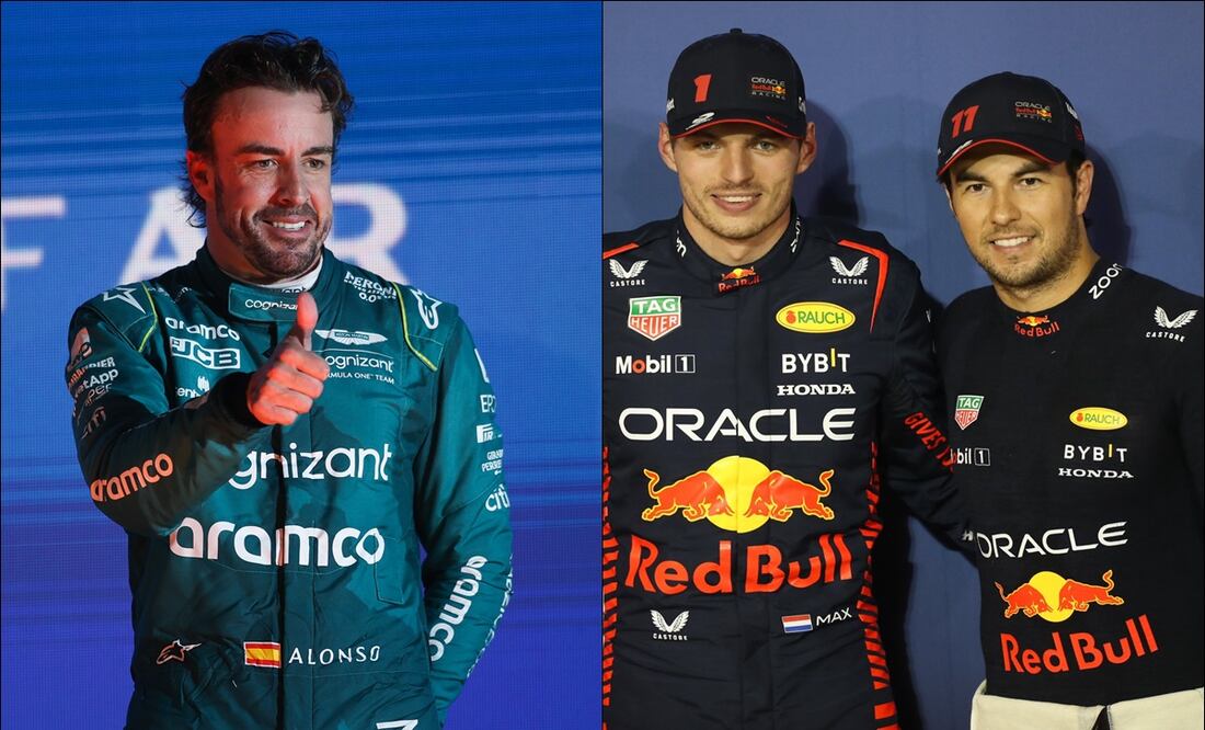 Fernando Alonso pide ayuda a Max Verstappen y Checo Pérez para ganar el próximo Gran Premio / FOTO: ESPECIAL