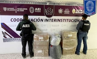 Aseguran casi 93 kilos de marihuana en la carretera libre a Ciudad Juárez; no hay personas detenidas