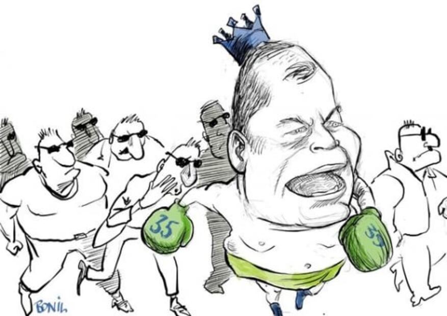 "Respondí con humor a la ofensiva presidencial"