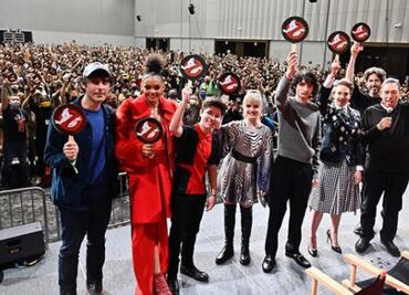 De "sorpresa" proyectan lo nuevo de "Cazafantasmas", los fans enloquecen