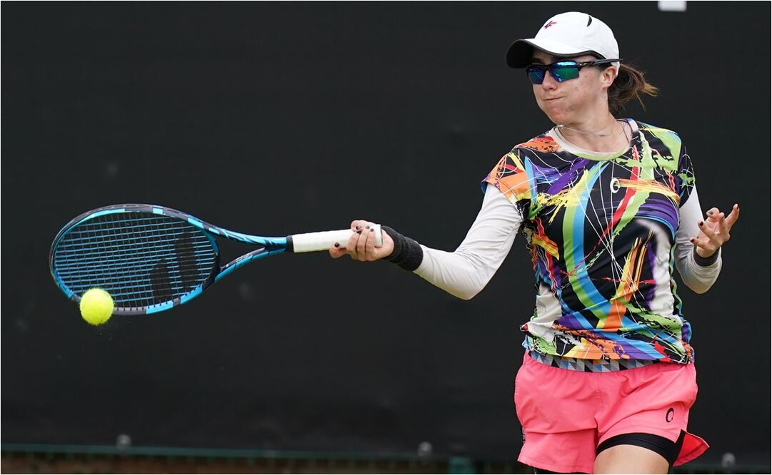 ¿Quién es Fernanda Contreras, la mexicana que avanzó al cuadro principal de Wimbledon? / FOTO: AP