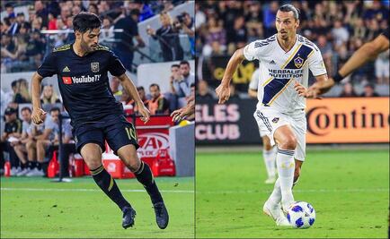 Vela y Zlatan, protagonistas en el empate entre LAFC y el Galaxy